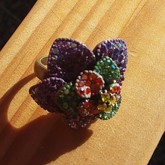 KIRKS FOLLY "Garden Of Eden" Ring. Size 6. - Picture 12 of 16